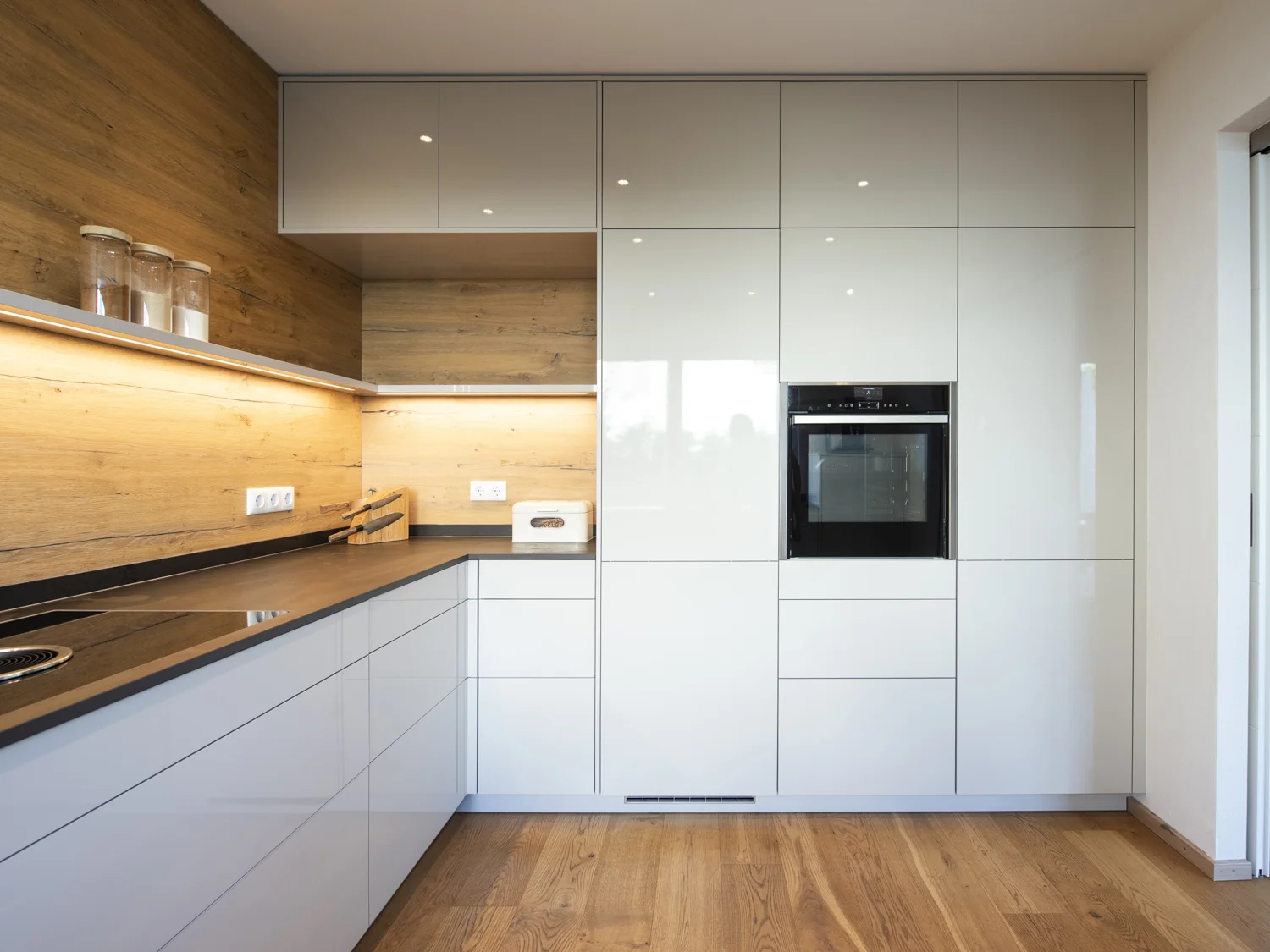 Detail Küchenarmatur Edelstahl