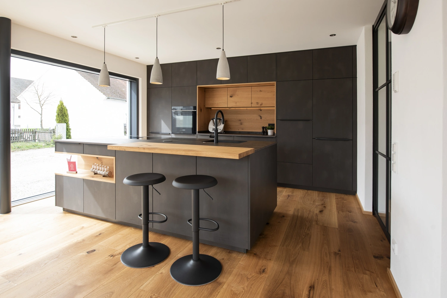 Detailansicht Armatur und Arbeitsplatte